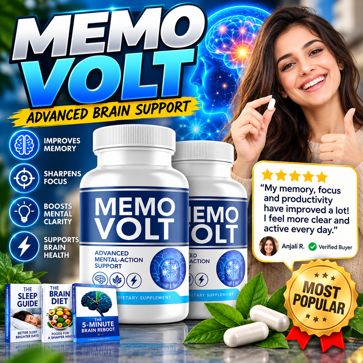 MemoVolt Benefits: What Everyday Brain Wellness Support Really Looks Like